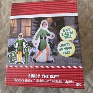 Buddy the Elf Holiday Lights Inflatable